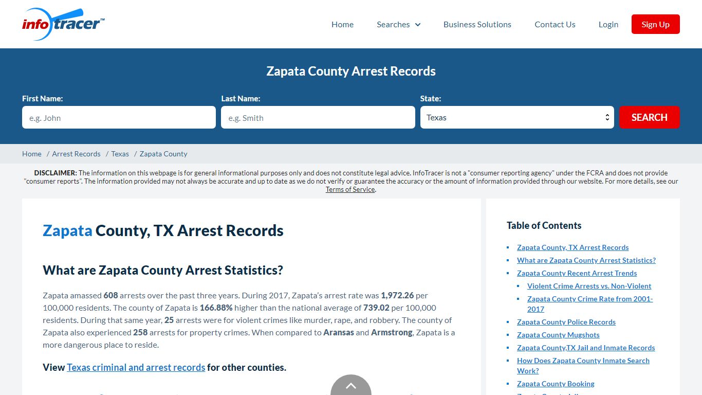 Zapata County, TX Arrests, Mugshots & Jail Records - InfoTracer